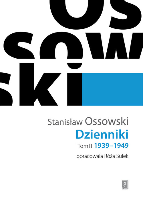 Image of Ossowski Dzienniki Tom 2 1939-1949
