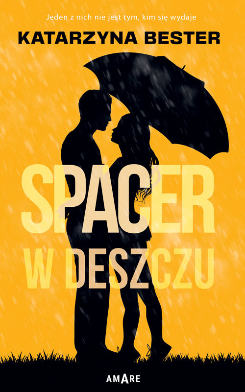 Image of Spacer w deszczu