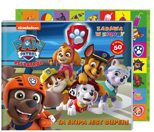 Image of Psi Patrol Zabawa w kolory Ta ekipa jest super