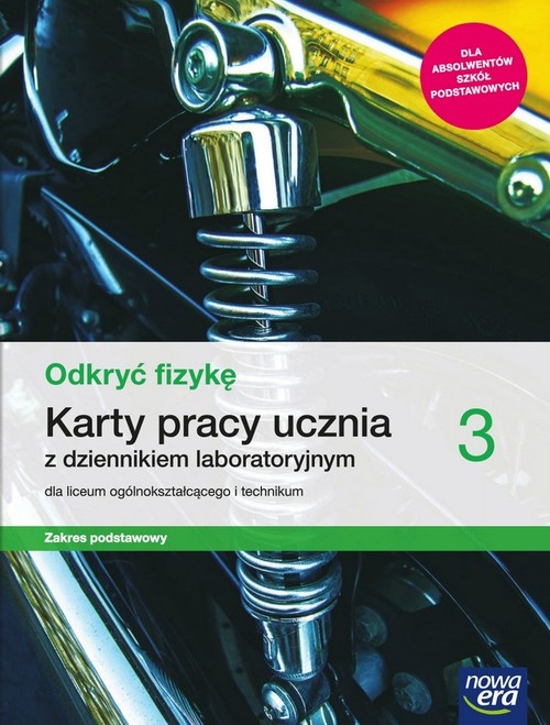 Image of Odkryć fizykę 3 Karty pracy ucznia Zakres podstawowy Szkoła ponadpodstawowa