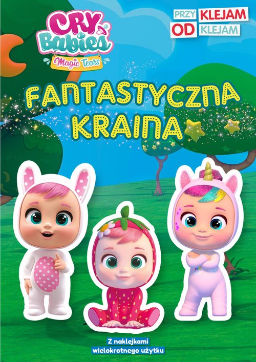 Image of Cry Babies Przyklejam Odklejam Fantastyczna kraina