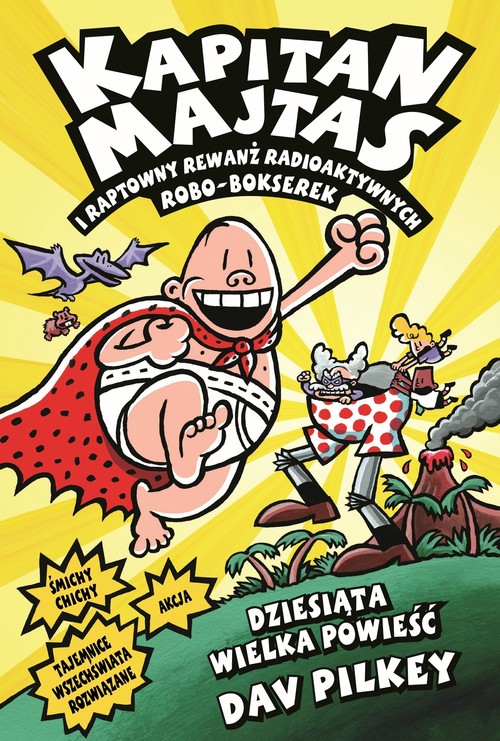 Image of Kapitan Majtas i raptowny rewanż radioaktywnych Robo-Bokserek