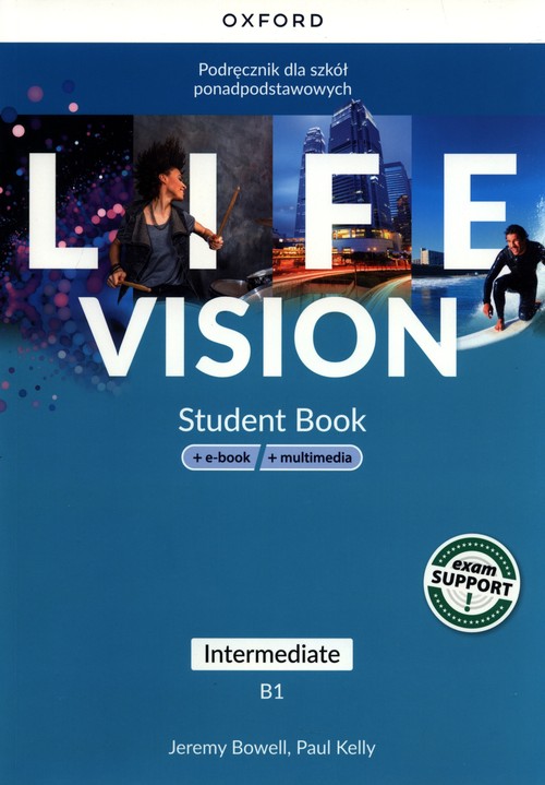 Image of Life Vision Intermediate Podręcznik + e-book + multimedia Szkoła ponadpodstawowa