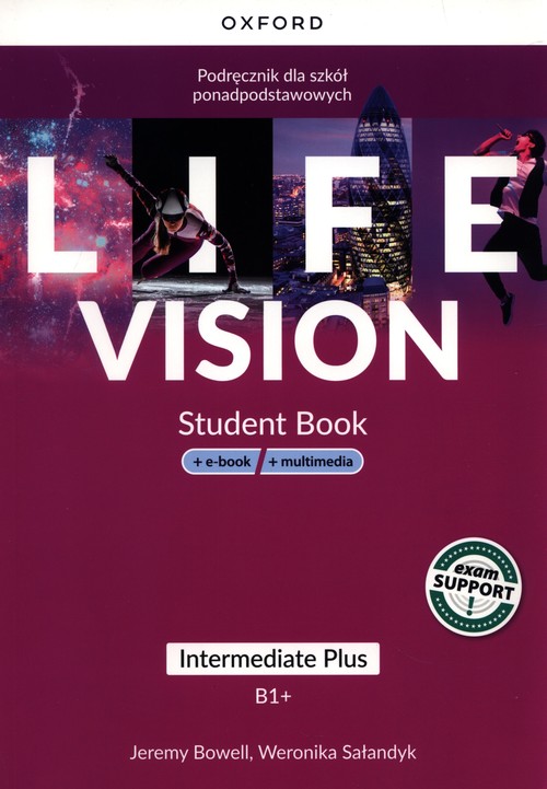 Image of Life Vision Intermediate Plus. Podręcznik + e-book + multimedia Szkoła ponadpodstawowa