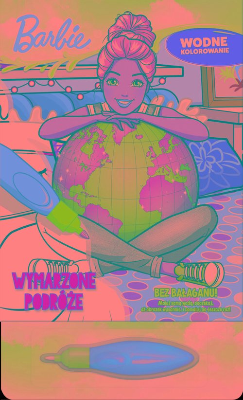 Image of Barbie Wodne kolorowanie Wymarzone podróże