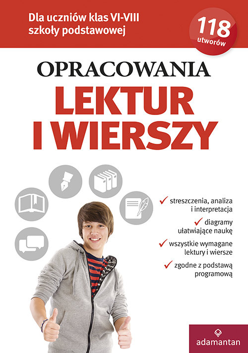 Image of Opracowania lektur i wierszy dla klas VI-VIII szkoły podstawowej