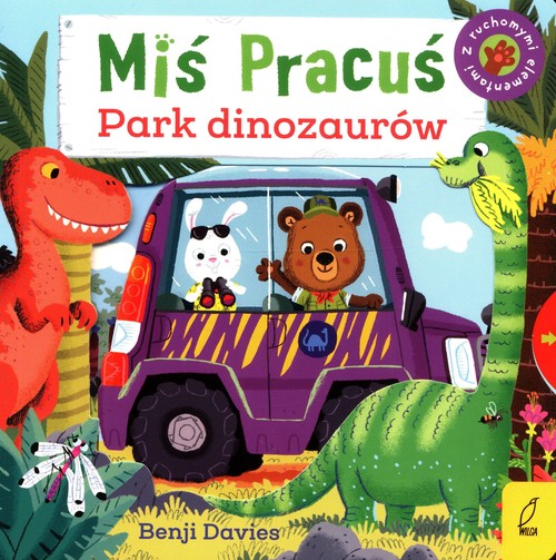 Image of Miś Pracuś Park dinozaurów z ruchomymi elementami