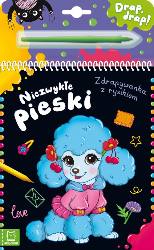 Image of Niezwykłe pieski Zdrapywanka z rysikiem