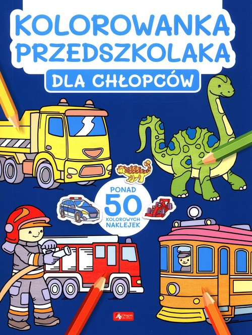 Image of Kolorowanka przedszkolaka. Dla chłopców