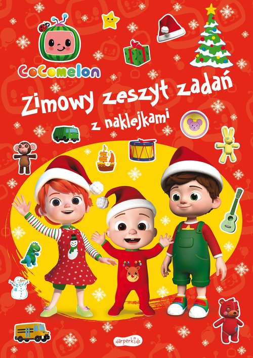 Image of Cocomelon Zimowy zeszyt zadań z naklejkami
