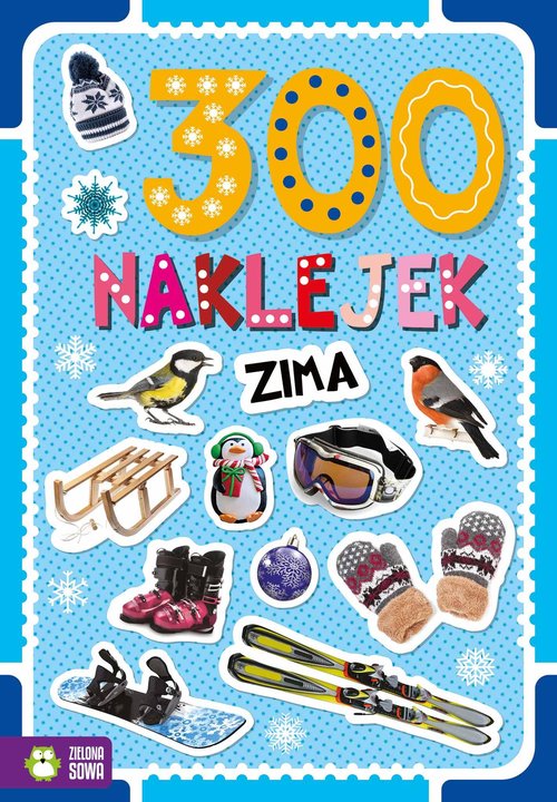 Image of 300 naklejek Zima