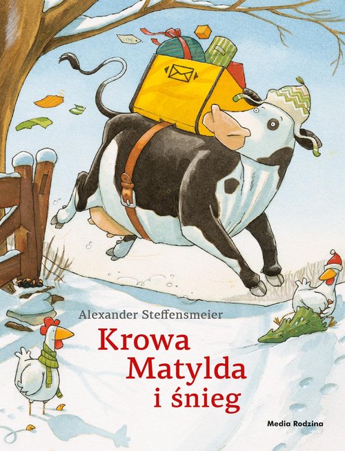 Image of Krowa Matylda i śnieg