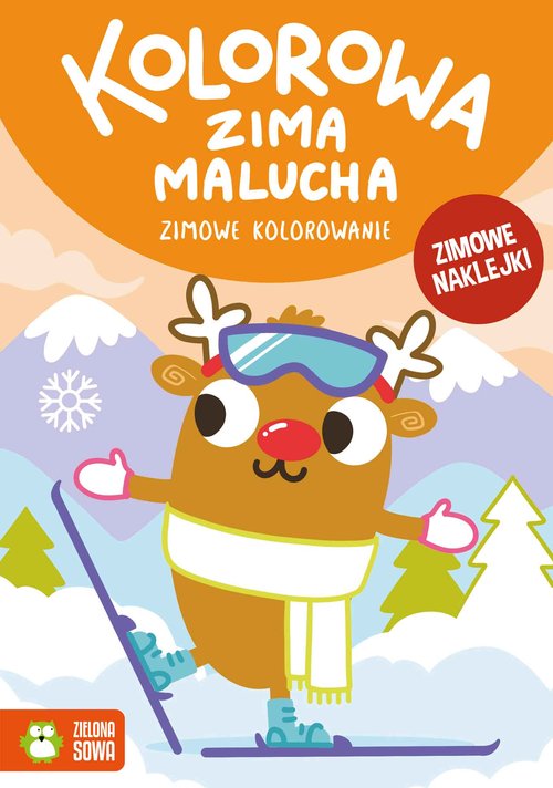 Image of Kolorowa zima malucha Zimowe kolorowanie