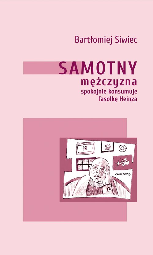 Image of Samotny mężczyzna spokojnie konsumuje fasolkę Heinza
