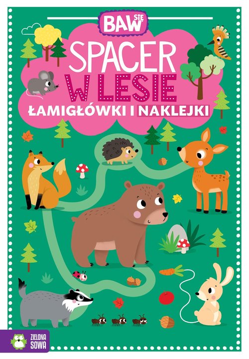 Image of Baw się Spacer w lesie Łamigłówki i zabawy