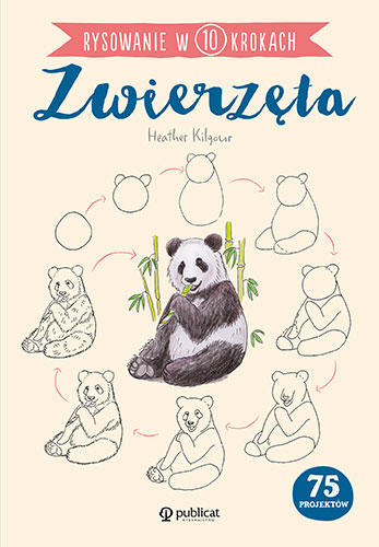 Image of Rysowanie w 10 krokach. Zwierzęta