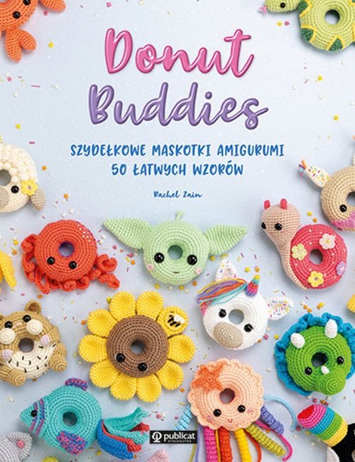 Image of Donut Buddies Szydełkowe maskotki amigurumi 50 łatwych wzorów