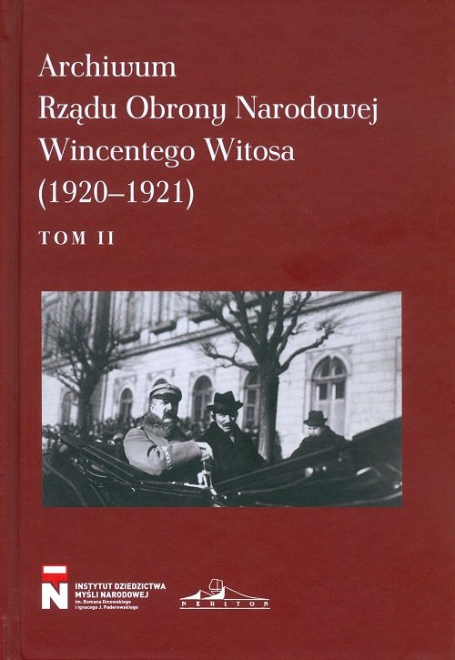 Image of Archiwum Obrony Narodowej Wincentego Witosa 1920-1921 Tom 2