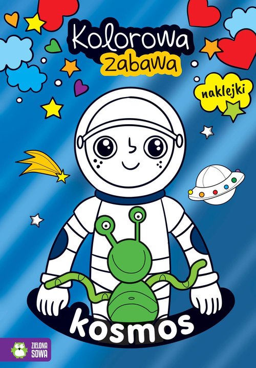 Image of Kolorowa zabawa. Kosmos