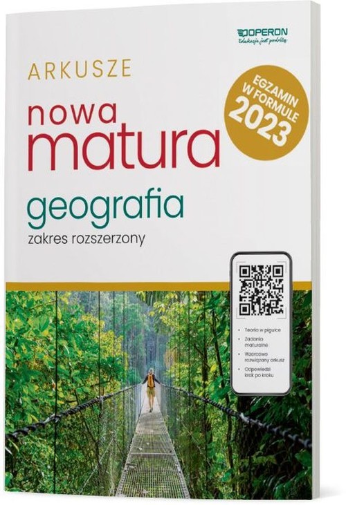 Image of Arkusze maturalne Matura 2024 Geografia Zakres rozszerzony
