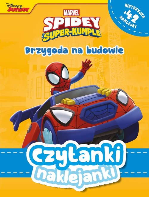 Image of Czytanki naklejanki Przygoda na budowie Marvel Spidey Super-kumple