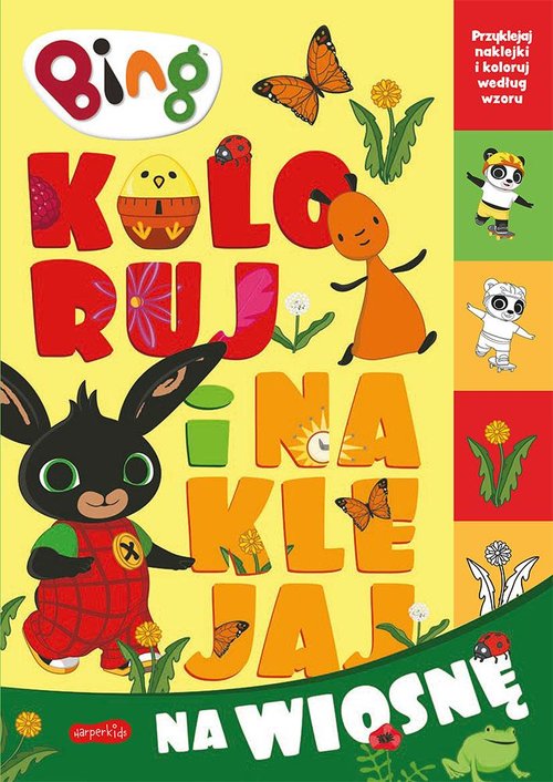 Image of Bing Koloruj i naklejaj na wiosnę