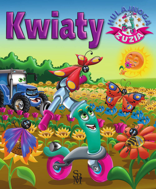 Image of Hulajnoga Zuzia Kwiaty