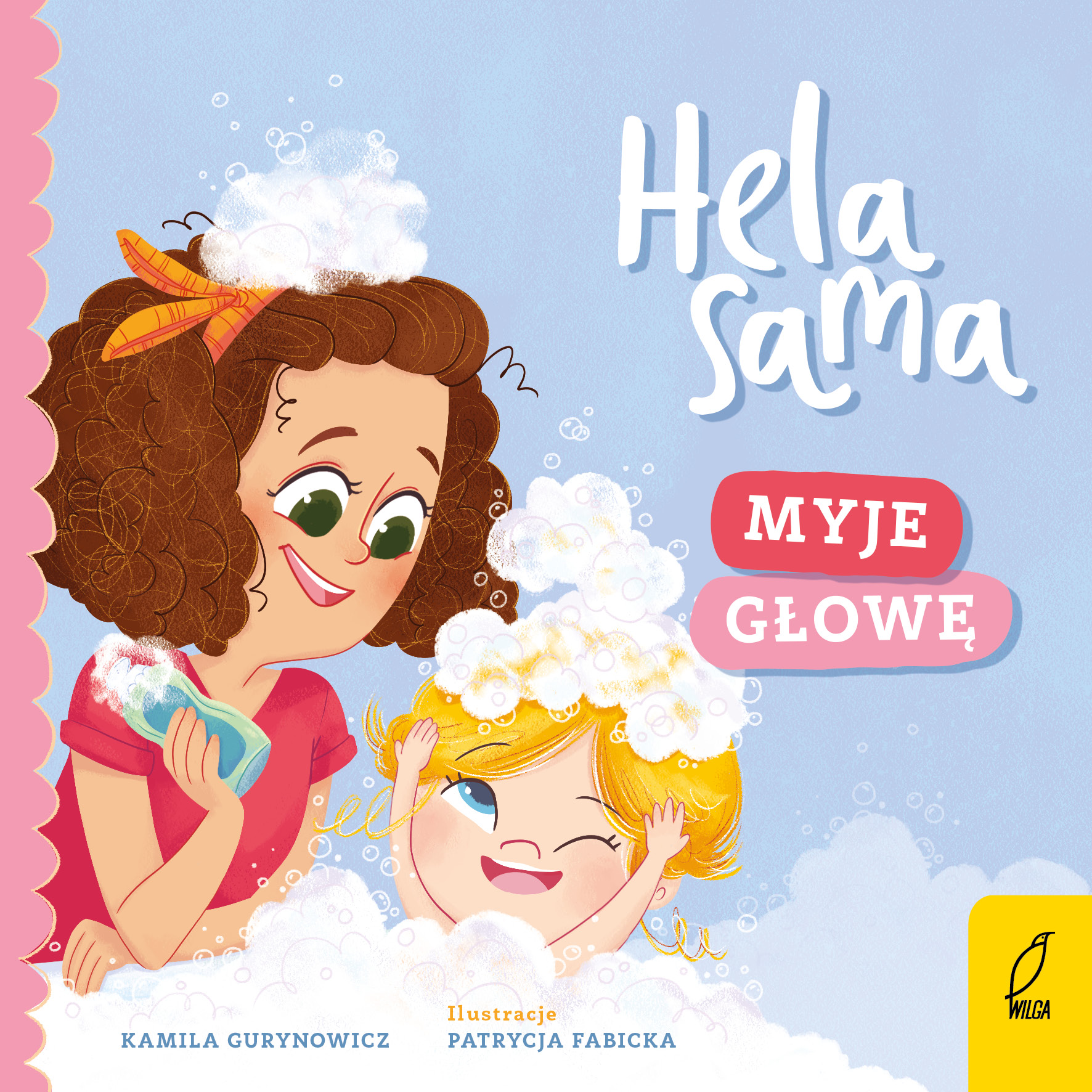 Image of Hela sama myje głowę