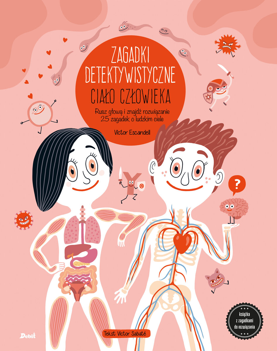 Image of Zagadki detektywistyczne. Ciało człowieka