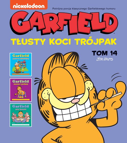Image of Garfield Tłusty koci trójpak Tom 14