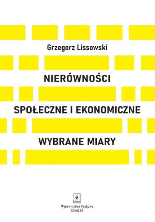 Image of Nierówności społeczne i ekonomiczne Wybrane miary