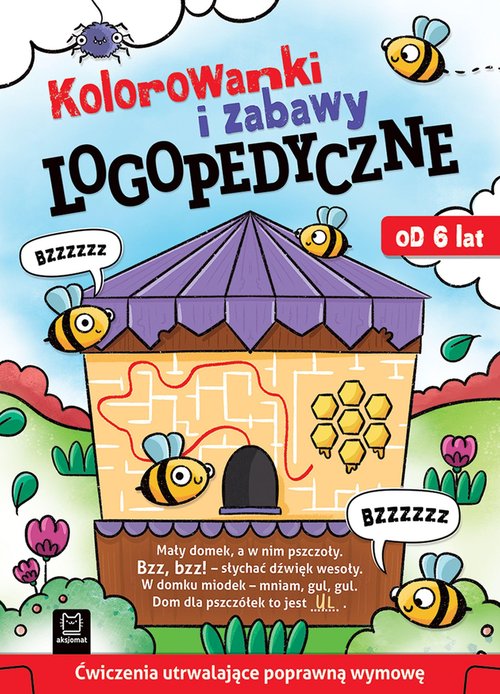 Image of Kolorowanki i zabawy logopedyczne Ćwiczenia utrwalające poprawną wymowę Od 6 lat