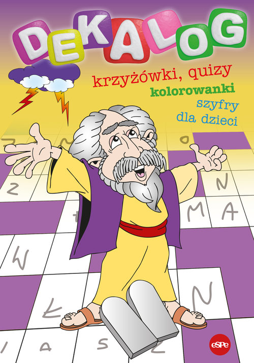 Image of Dekalog Krzyżówki, quizy, kolorowanki i szyfry dla dzieci