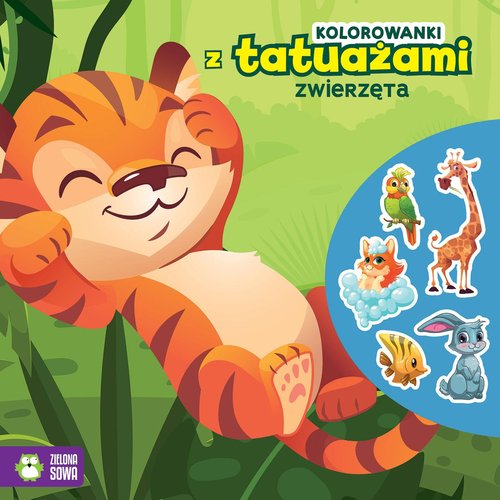 Image of Kolorowanki z tatuażami Zwierzęta