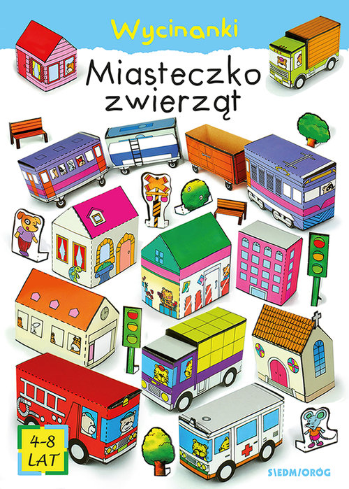 Image of Wycinanki Miasteczko zwierząt