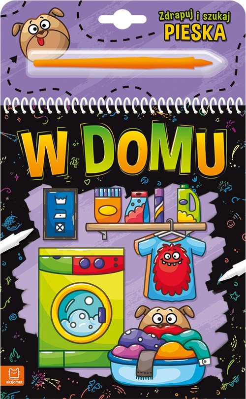 Image of Zdrapuj i szukaj pieska. W domu