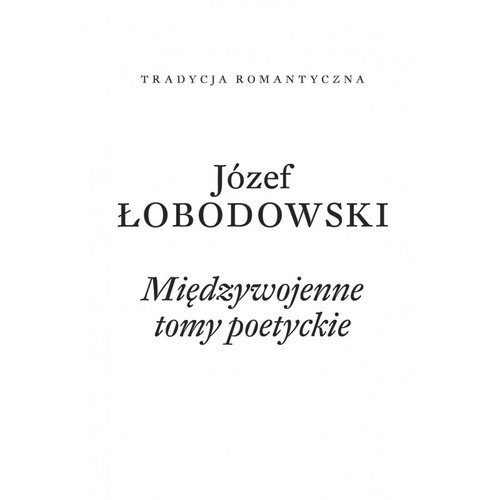 Image of Międzywojenne tomy poetyckie