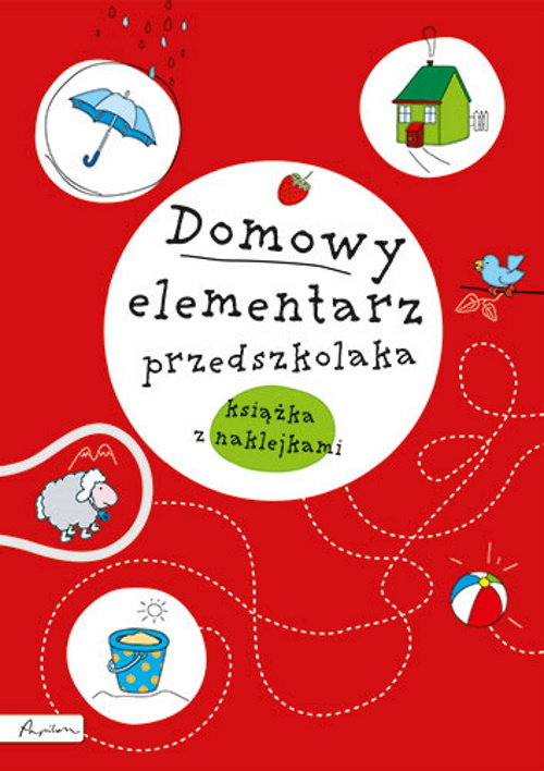 Image of Domowy elementarz przedszkolaka Mądre dziecko Książka z naklejkami