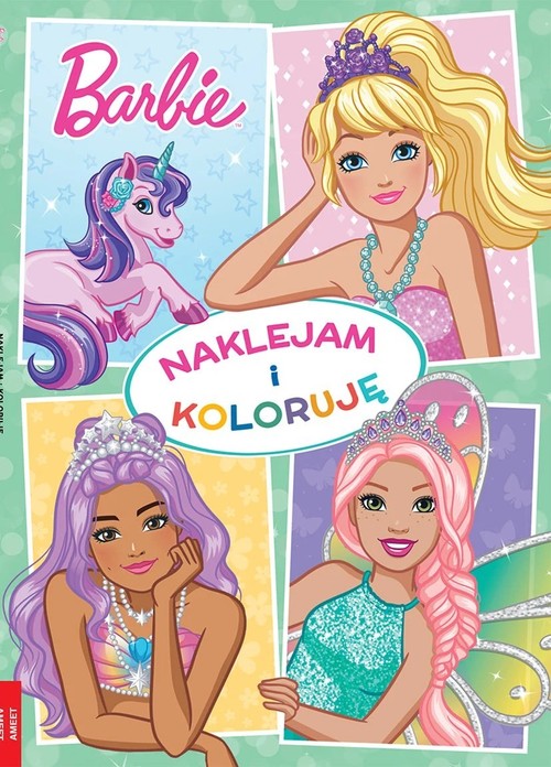 Image of Barbie Dreamtopia Naklejam i Koloruję