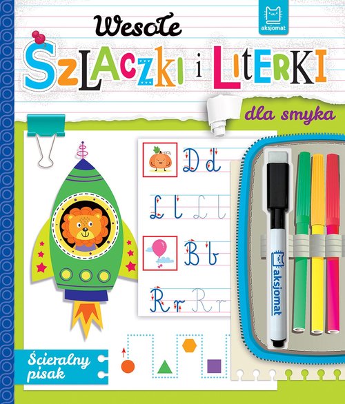 Image of Wesołe szlaczki i literki dla smyka Ścieralny pisak