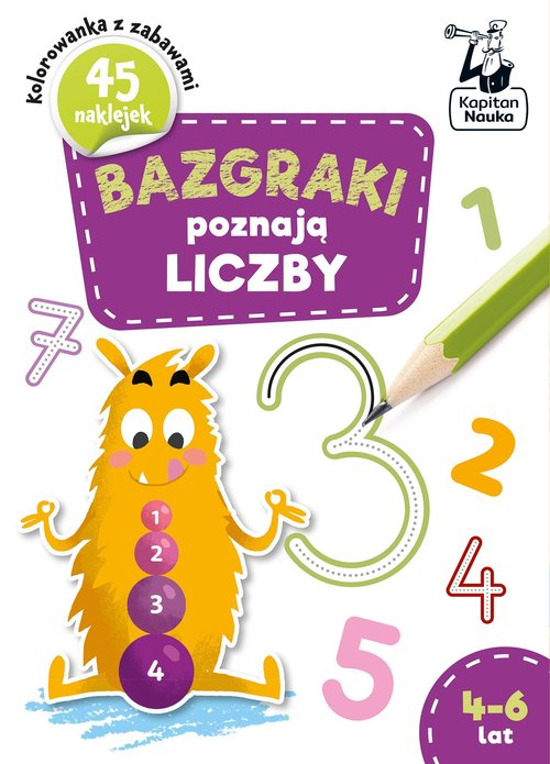 Image of Bazgraki poznają Liczby 4-6 lat
