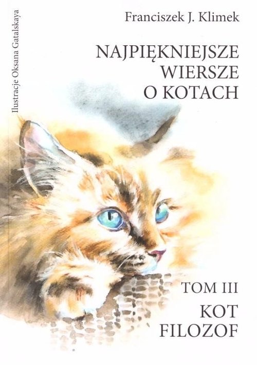 Image of Najpiękniejsze wiersze o kotach Tom 3 Kot Filozof