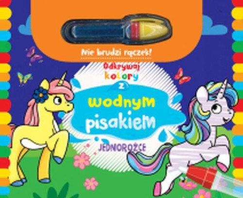 Image of Odkrywaj kolory z wodnym pisakiem Jednorożce