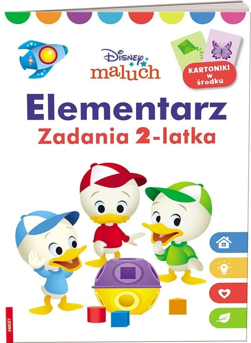 Image of Disney maluch Elementarz Zadania 2-latka