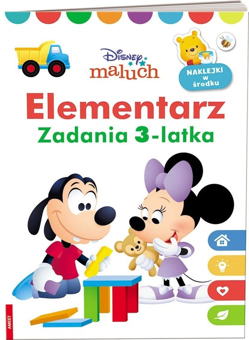 Image of Disney maluch Elementarz Zadania 3-latka