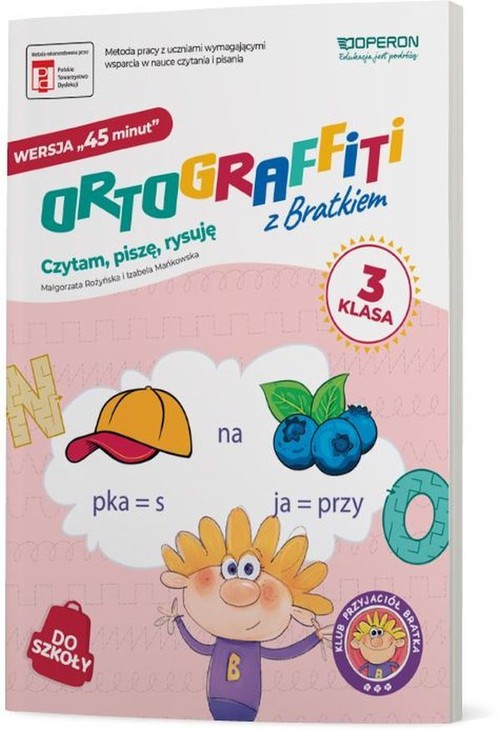 Image of Ortograffiti z Bratkiem Wersja 45 minut 3 Czytam piszę rysuję