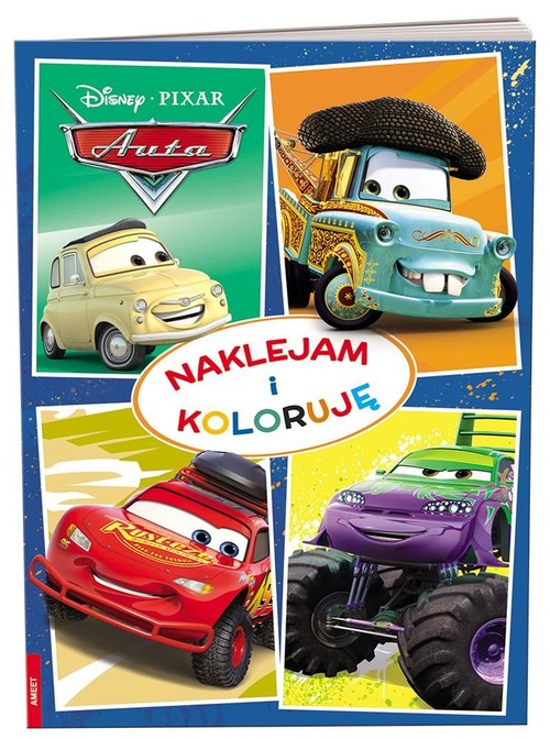 Image of Disney Auta Naklejam i koloruję