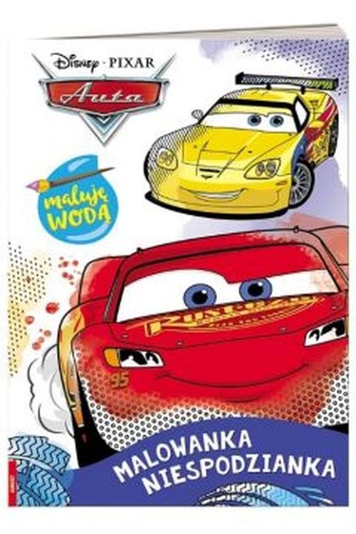 Image of Auta Maluję wodą Malowanka niespodzianka