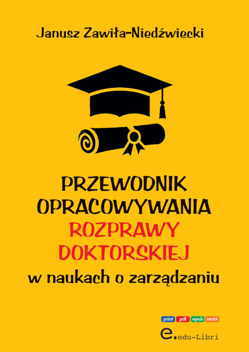 Image of Przewodnik opracowywania rozprawy doktorskiej w naukach o zarządzaniu