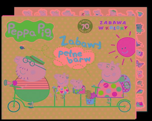 Image of Peppa Pig. Zabawa w kolory cz.9